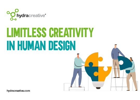 limitless creativity in human design underlaid image